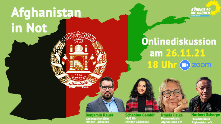 Onlinediskussion zum Thema “Afghanistan in Not”