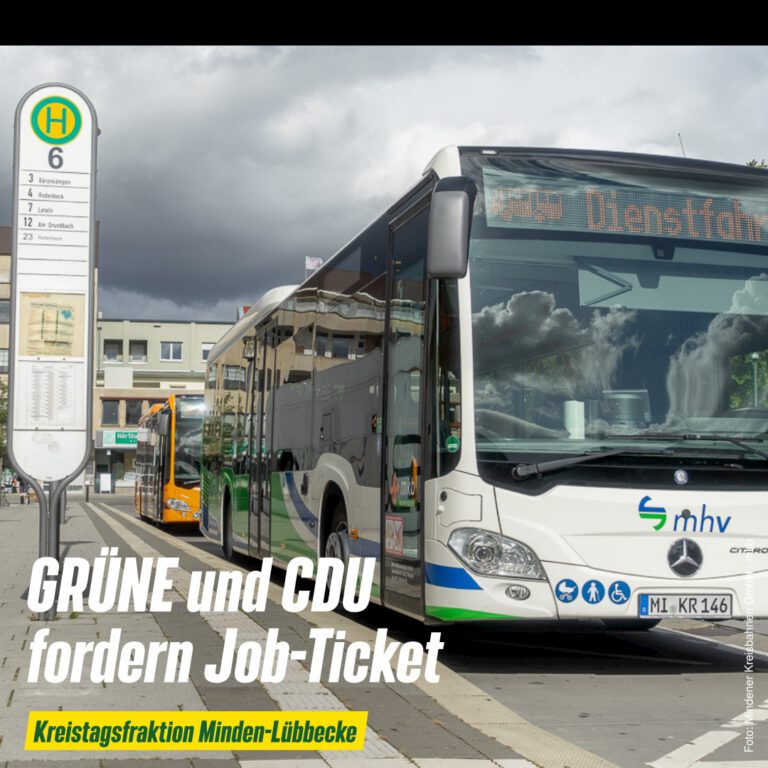 GRÜNE und CDU fordern Job-Ticket