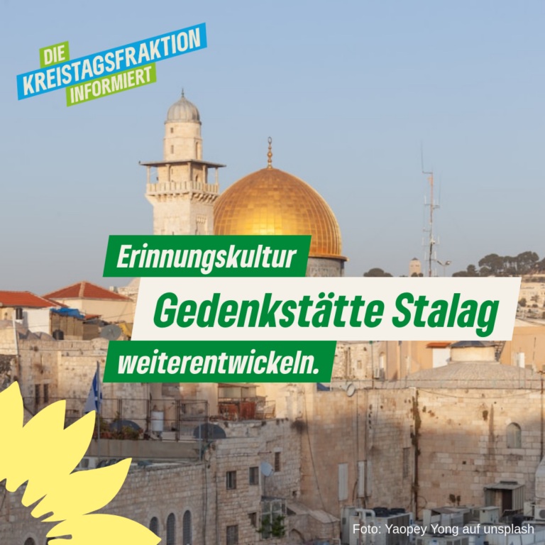 GRÜNE für Weiterentwicklung der Gedenkstätte Stalag 326 in Stukenbrock