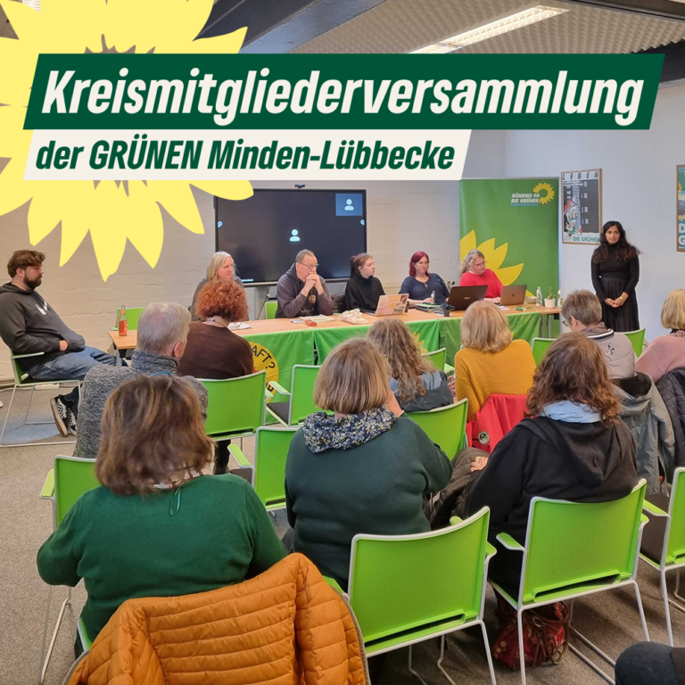 Kreismitgliederversammlung der GRÜNEN Minden-Lübbecke