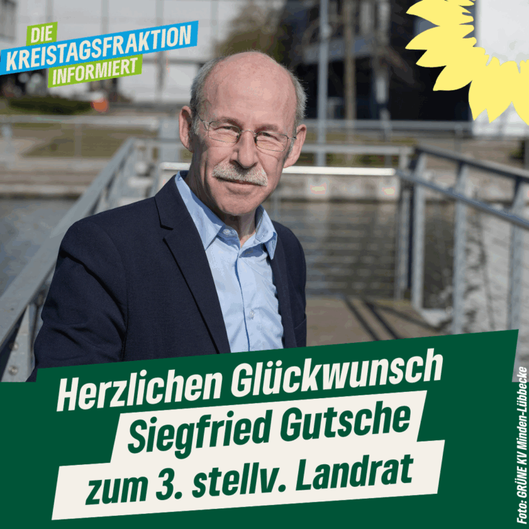 Herzlichen Glückwunsch, Siegfried Gutsche!